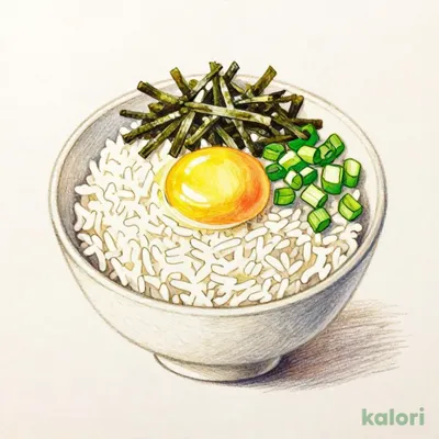 Pepper-Style TKG (Egg Over Rice)