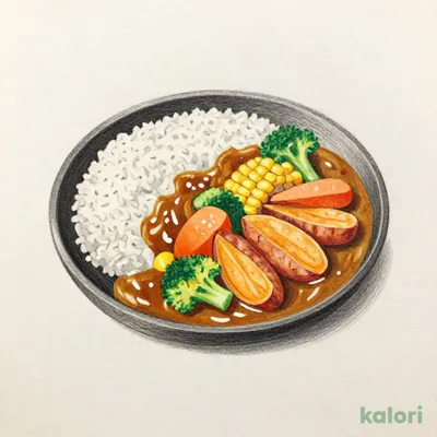 NEW！沸騰ぐつぐつ焼カレー(彩り野菜)