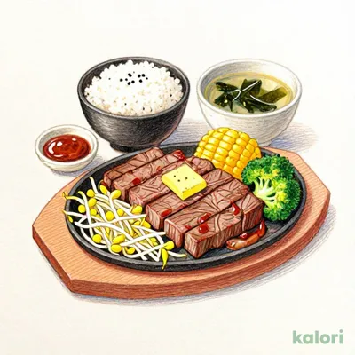 【平日限定】ワイルドジューシーステーキセット
