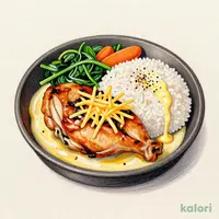 【期間限定】月見チーズチキンドリア