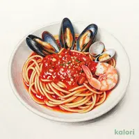 生パスタ ペスカトーレ