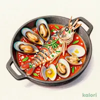 アクアパッツァ カサゴと魚介のトマトソース煮込み