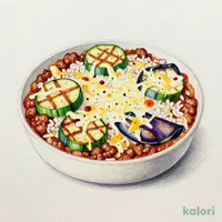 イタリアングリル野菜のミートドリア