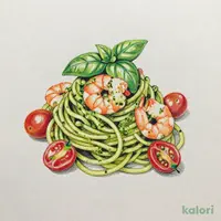 ジェノベーゼスパゲッティ