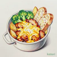 チーズフォンデュ チキンと野菜の盛り合わせ