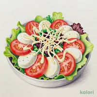トマトとモッツァレラのサラダ 野菜すりおろしドレッシング