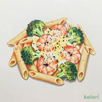 海老とブロッコリーのペンネグラタン