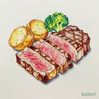 熟成牛ヒレ肉切り落としカットステーキ&ポークグリル