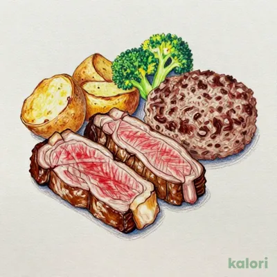 熟成牛ヒレ肉切り落としカットステーキ＆極厚ハンバーグ