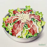 生ハムのシーザーサラダ
