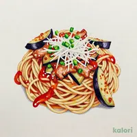 Frozen Pork, Eggplant, and Grated Daikon Japanese-Style Peperoncino