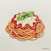 Frozen Tomato Sauce Pasta with Melted Mozzarella