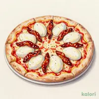 Margherita Pizza with Sun-Dried Tomatoes and Fresh Mozzarella