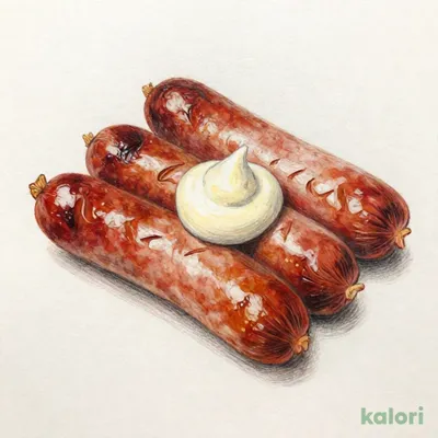 燻製ソーセージとマヨネーズ（食べ放題）