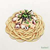 タコと明太子の和風パスタ