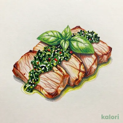 Satsumaimo Pork Sauté with Genovese Sauce
