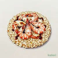 ずわい蟹と海老の和風ソースリゾット