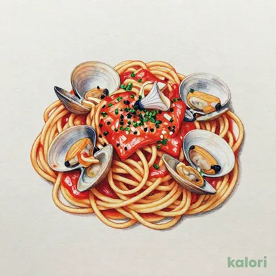 アサリのトマトソース