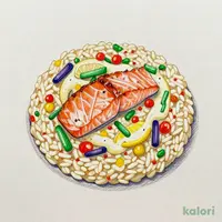 Smoked Salmon and Vegetable Lemon Cream Risotto