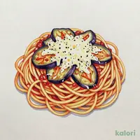 ナスとモッツァレラのミートソース