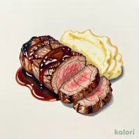 プライムビーフの炭火焼き 肩ロース