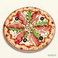 Prosciutto and Mascarpone Pizza