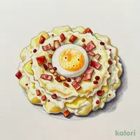 Potato Salad with Soft-Boiled Egg and Pancetta