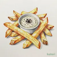 ポテトフライ トリュフディップ添え