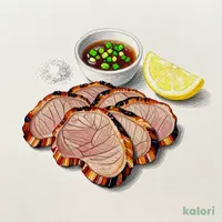 厚切り牛タン 白ネギソース