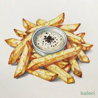 山盛りポテトフライ トリュフディップ添え