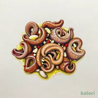 砂肝のペペロンチーノ