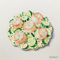 貝柱ときゅうりのタルタル