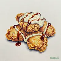 ハーブフライドチキン 自家製タルタルとバルサミコソース (8個)