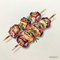 Lamb Skewers with Rosemary Salt (4 pcs)