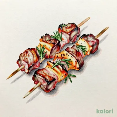 Lamb Skewers with Rosemary Salt (4 pcs)