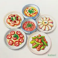 Weekday Dinner Set for 4 (2 Light Sets + 2 Regular Sets)