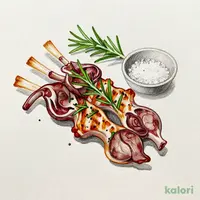 仔羊タンの串焼き ローズマリーソルト添え(2本)