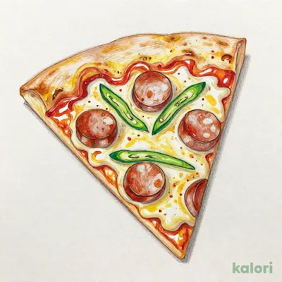 【激辛唐辛子3倍】セラーノペッパー＆ソーセージ（P・クリスピー・1ピース）