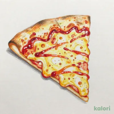 プレーンチーズピザ（旨辛ホットソース）（P・イタリアン・1ピース）