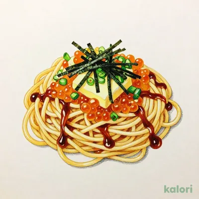たらこの和風スパゲッティ