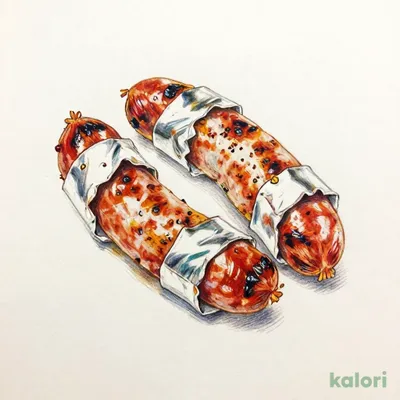 チョリソーのホイル焼き（3本入）