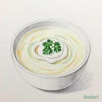 淡路産玉ねぎの冷製クリームスープ