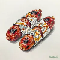 チョリソーのホイル焼き（3本⼊）