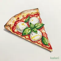 ⽔⽜モッツァのプレミアムマルゲリータ(L・クリスピー・1ピース)