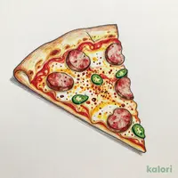 【⻤⾟唐⾟⼦4倍】セラーノペッパー＆ソーセージ（P・クリスピー・1ピース）