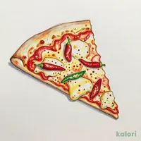 Pizzala Serrano Pepper Pizza (Large, Crispy Crust, 1 Slice), Triple Chili