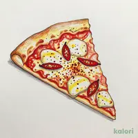 Pizzala Serrano Pepper Pizza (Personal, Italian Crust, 1 Slice), Triple Chili