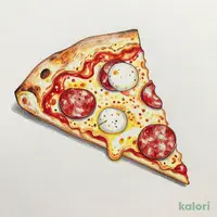 Deramocchi Pizza (Large, Italian, 1 Slice)