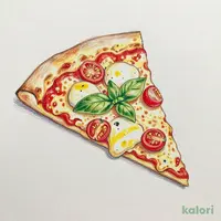 Melted Cheese Italiana Pizza (Medium, Crispy, 1 Slice)