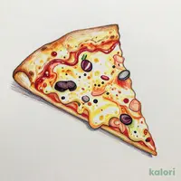 Quarter Pizza with Melted Cheese (L, Italian Crust, 1 Slice)